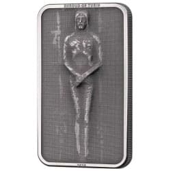 Stříbrná mince 1 Oz Shroud of Turin 2020 Antique Finish