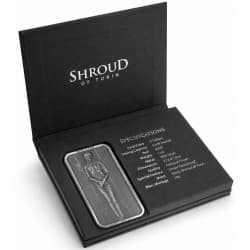 Stříbrná mince 1 Oz Shroud of Turin 2020 Antique Finish