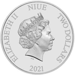 Stříbrná mince 1 Oz Batman Gotham City 2021 Niue