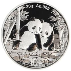 Stříbrná mince 30 g China Panda 2026