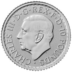 Platinová mince 1/10 Oz Britannia 2025