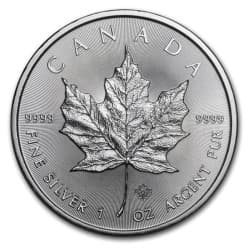 Stříbrná mince 1 Oz Maple Leaf 2014