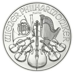 Platinová mince 1 Oz Wiener Philharmoniker 2026