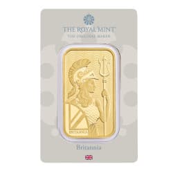 Zlatý slitek 1 Oz Britannia