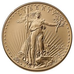 Zlatá mince 1 Oz American Eagle 2026