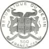 Stříbrná mince 500 Francs CFA World Cup - 1995  Kolorováno Proof