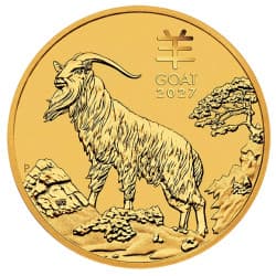 Zlatá mince 1/2 Oz Lunar Series III Year of the Goat 2027