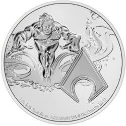Stříbrná mince 1 Oz Aquaman 2022 Niue