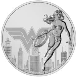 Stříbrná mince 1 Oz Wonder Woman 2021 DC Comics