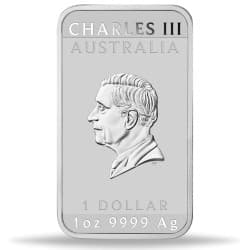 Stříbrná mince ve tvaru slitku 1 Oz Rectangular Dragon 2026