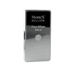 Stříbrná mince ve tvaru slitku 1 Kg StoneX
