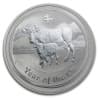 Stříbrná mince 2 Oz Lunar Series II Year of the Ox 2009