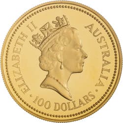Zlatá mince 1 Oz Australian Nugget 1987