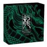 Stříbrná mince ve tvaru slitku 1 Oz Rectangular Dragon 2026 Proof