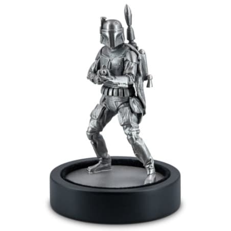 Stříbrná miniatura 150 g Boba Fett 2021