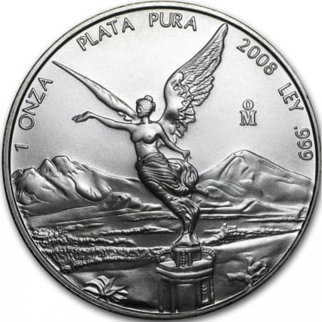 Stříbrná mince 1 Oz Mexican Libertad 2008