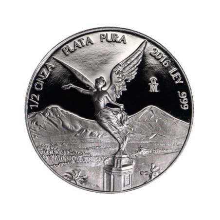 Stříbrná mince 1/2 Oz Libertad 2016