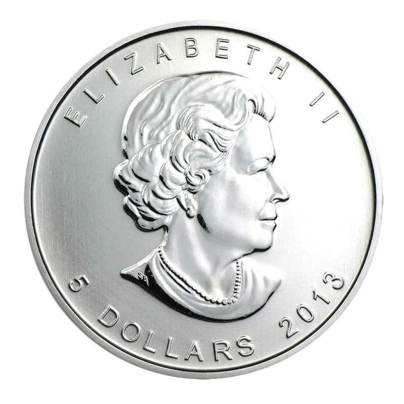 Stříbrná mince 1 Oz Maple Leaf 2013