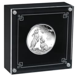 Stříbrná mince 1/2 Oz Lunar Series III Year of the Rabbit 2023 Proof