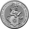 Stříbrná mince 2 Oz The Queens Beasts White Lion of Mortimer 2020