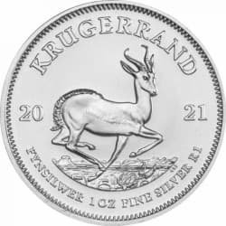 Stříbrná mince 1 Oz Krugerrand 2021