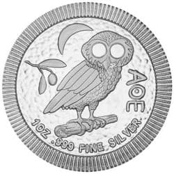 Stříbrná mince 1 Oz Sova z Athén 2020