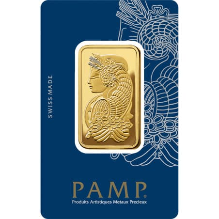 Zlatý slitek 1 Oz PAMP