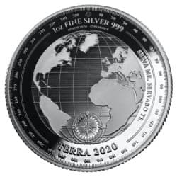 Stříbrná mince 1 Oz Terra 2020 Proof-like
