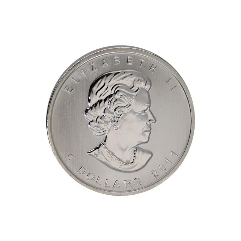 Stříbrná mince 1 Oz Maple Leaf 2011