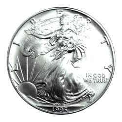 Stříbrná mince 1 Oz American Eagle 1995