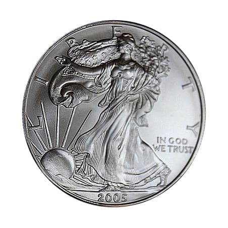 Stříbrná mince 1 Oz American Eagle 2005