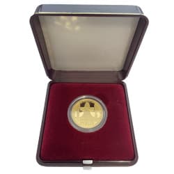 Zlatá mince 1/4 Oz Kulturní památka zdymadlo na Labi pod Střekovem 2009 Proof