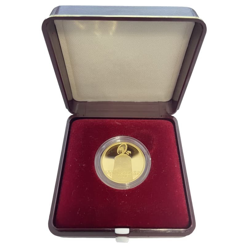 Zlatá mince 1/4 Oz Kulturní památka větrný mlýn v Ruprechtově 2009 Proof