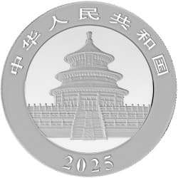 Stříbrná mince 30 g China Panda 2025