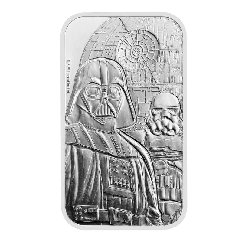 Stříbrný slitek 1 Oz Star Wars Dark Side