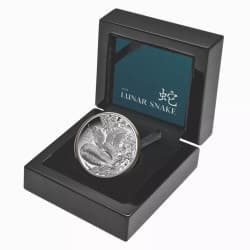Stříbrná mince 1 Oz Lunar Snake 2025 Proof