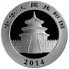 Stříbrná mince 1 Oz China Panda 2014