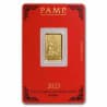 PAMP Lunar series II 2012-2023 sada zlatých slitků 12 x 5 g
