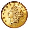 Zlatá mince 20 Dollar Double Eagle Liberty Head různé roky