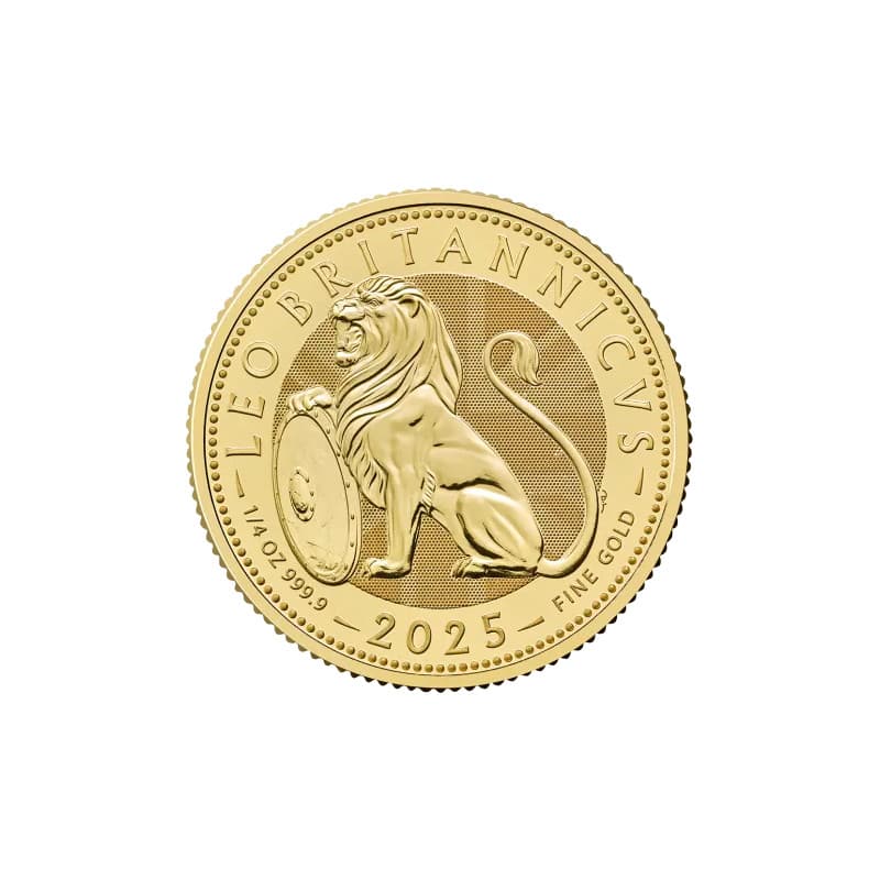 Zlatá mince 1/4 Oz The British Lion 2025