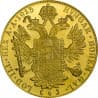 Zlatá mince 4 Dukát František Josef I. 1915 Novoražba