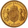 Zlatá mince 10 Korun Maďarsko různé roky (1892-1915)
