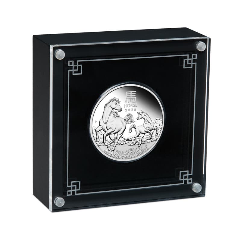 Stříbrná mince 1 Oz Lunar Series III Year of the Horse 2026 Proof