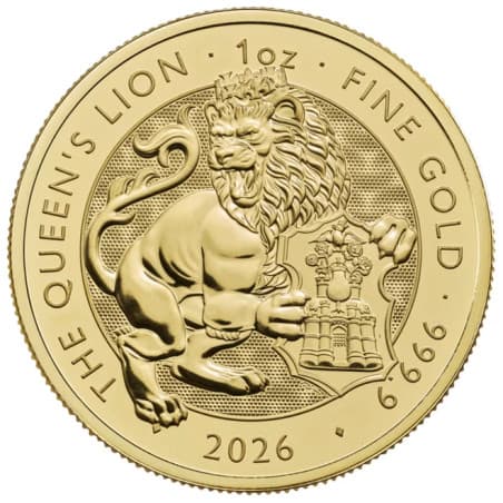 Zlatá mince 1 Oz The Tudor Beasts Queens Lion 2026