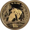 Zlatá mince 1 g China Panda 2026
