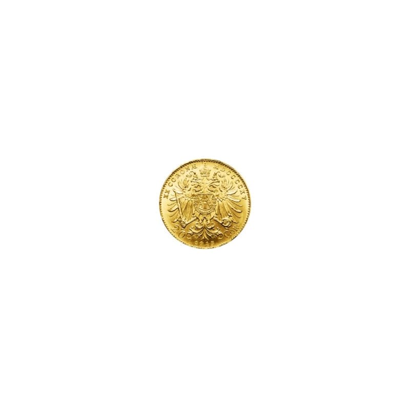 Zlatá mince 20 Koruna Františka Josefa I. 1915 (Novoražba)