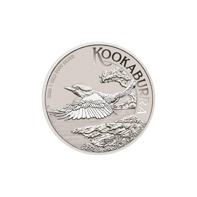 Stříbrná mince 1 Kg Kookaburra 2026